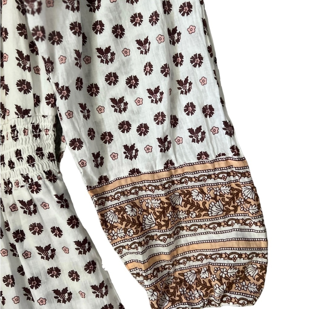 Cleobella Blakely Boho Cotton Midi Dress Size Small - Picture 9 of 12